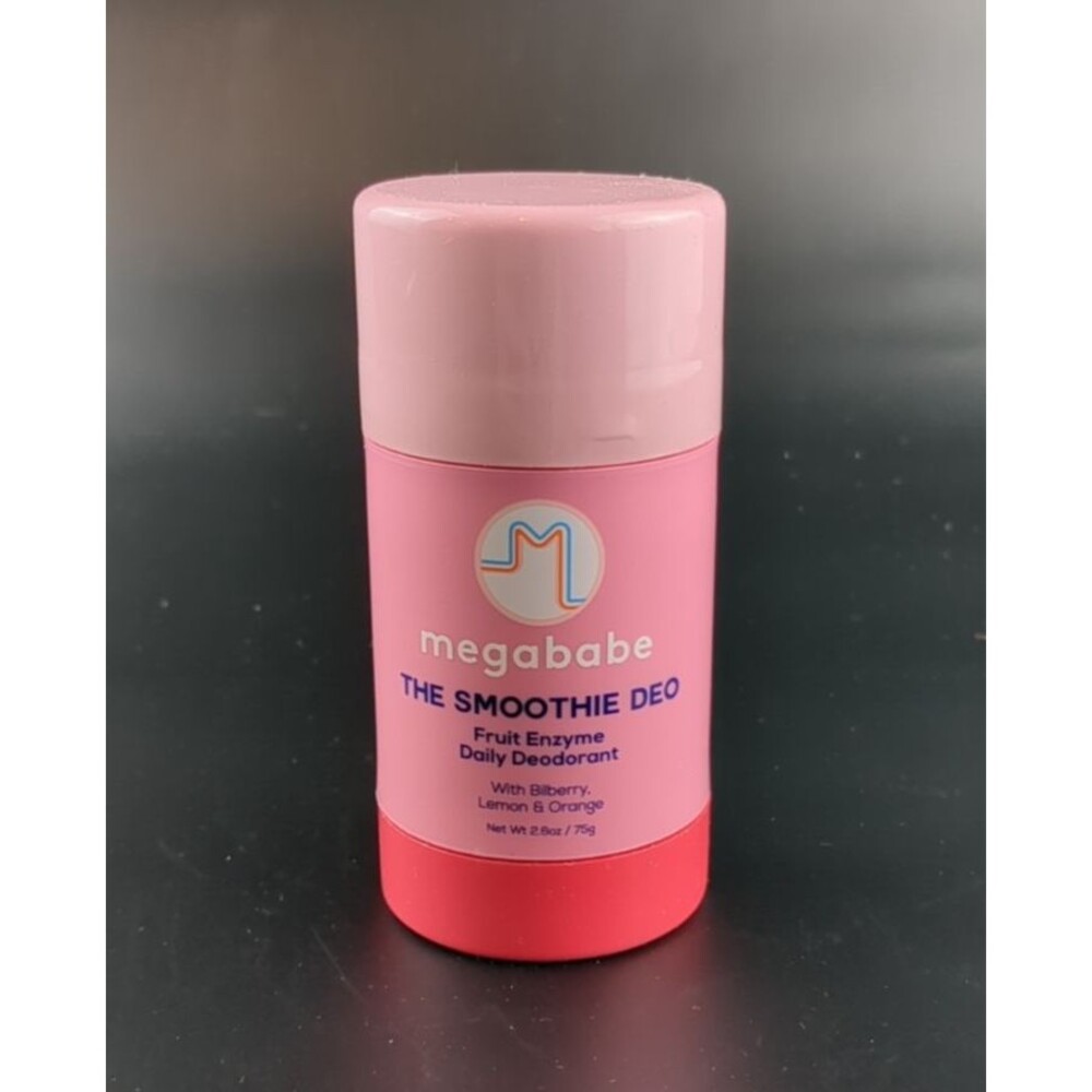 Megababe The Smoothie Deo Daily Deodorant Coconut‎ & Fruit Enzymes 2.6oz/75g New